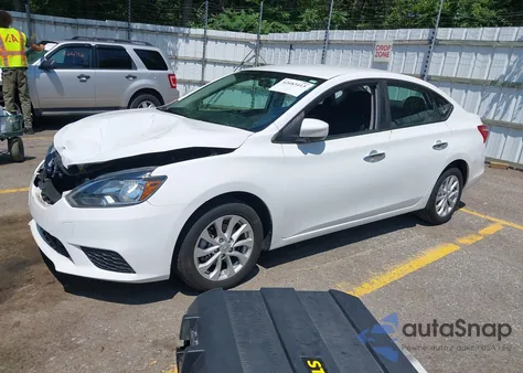 2019 Nissan Sentra Sv z USA, uszkodzony, nr VIN 3N1AB7AP4KY429110